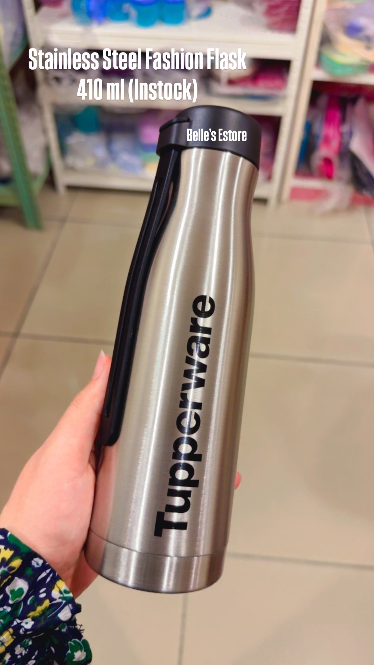Stainless Steel Fashion Flask (1) 410 ml (Instock)