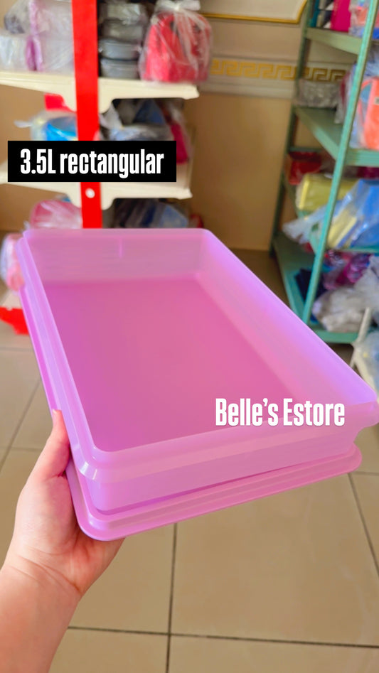 Purple cold cut rectangular keeper 3.5L (Instock)