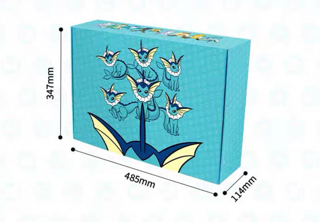 Authentic Pokémon Trading Card Game Vaporeon Evolution Premium Gift Box (Pre Order)