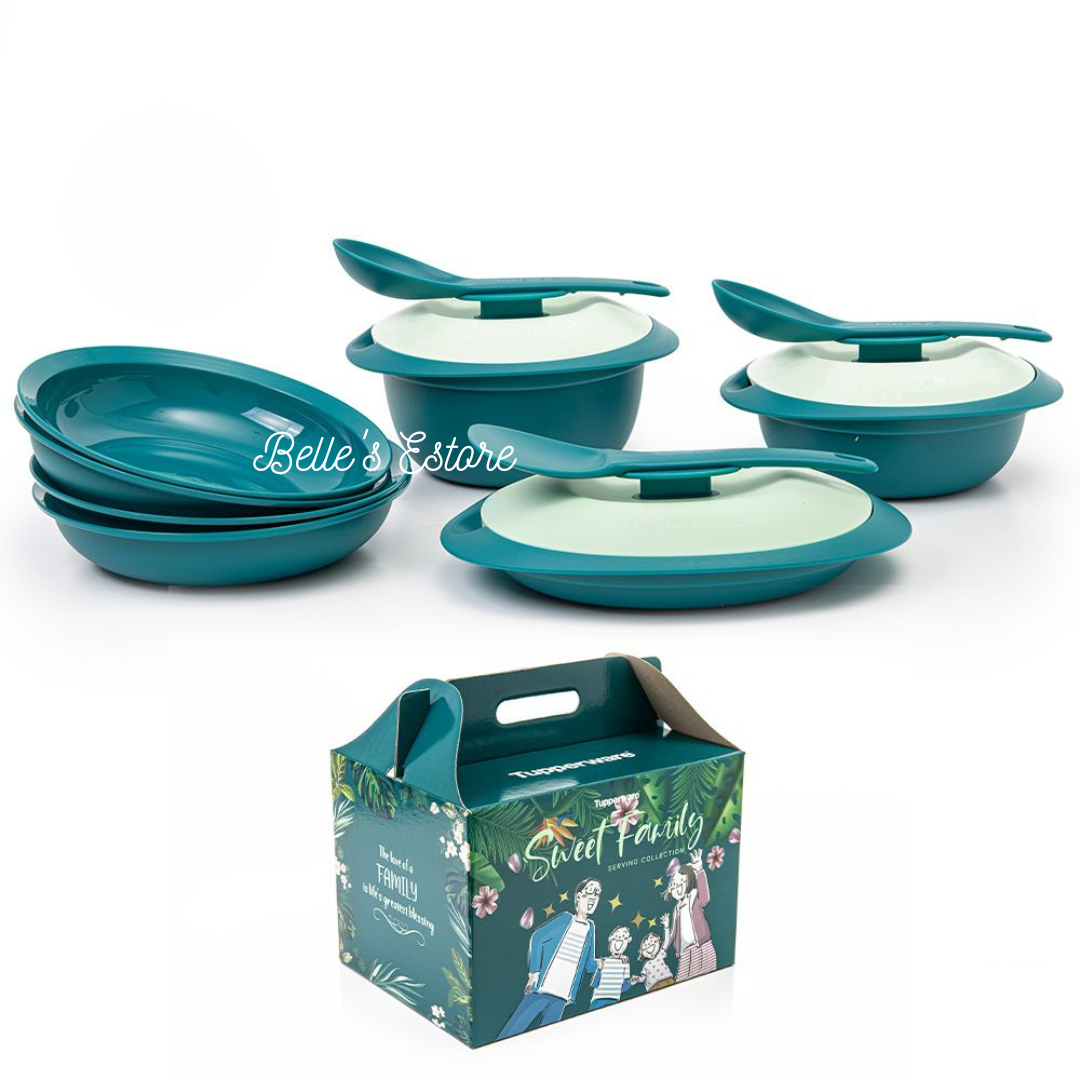 Tupperware Legacy Bowl 400ml (4pcs) Green