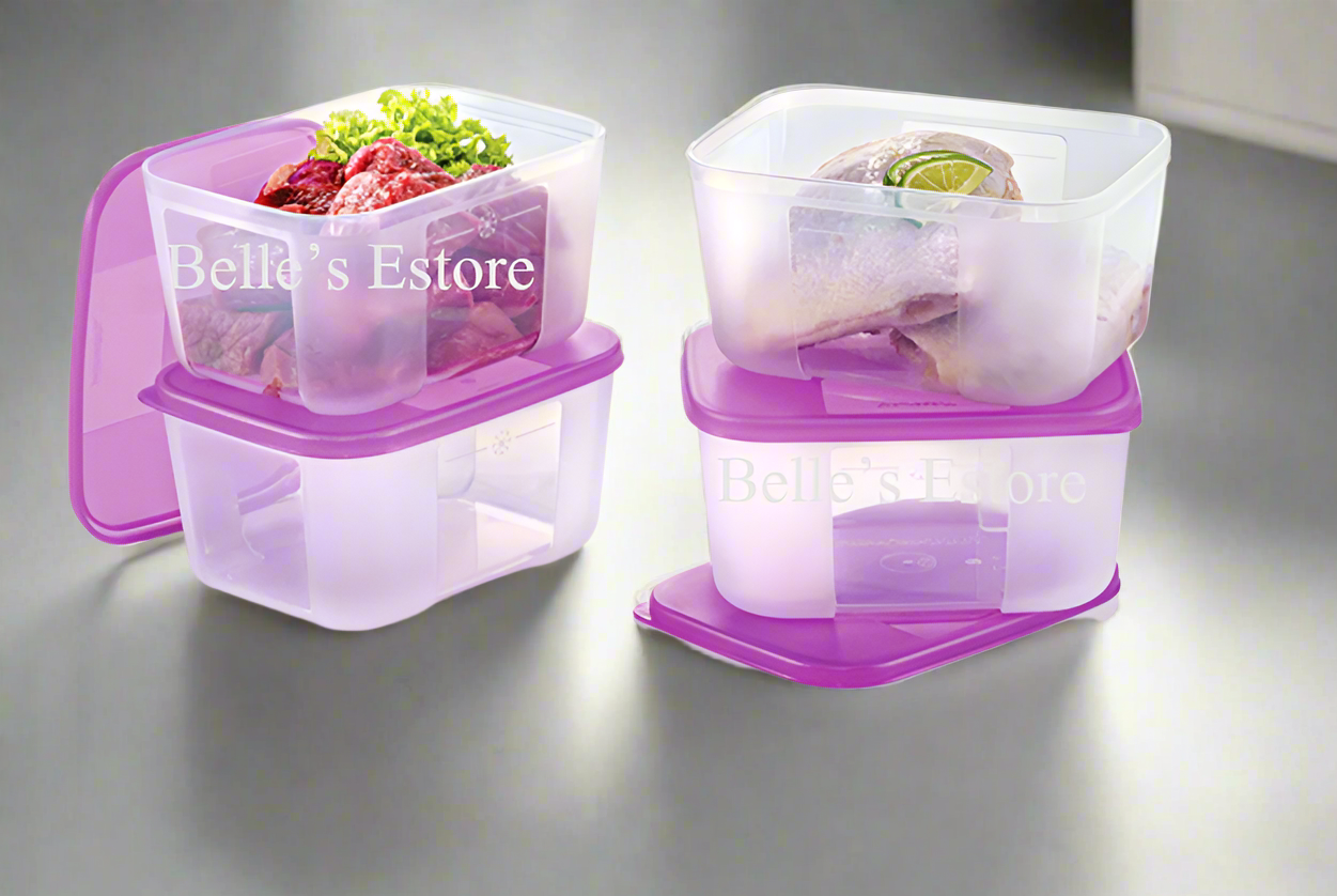 Freezermates 650 ml purple set of 4 (Instock)