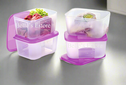 Freezermates 650 ml purple set of 4 (Instock)