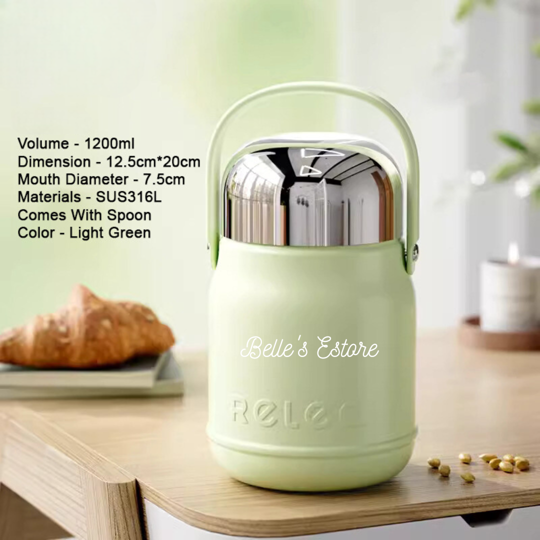 Thermal Stainless Steel 20Hrs 1.2L/800ml (Pre-Order)