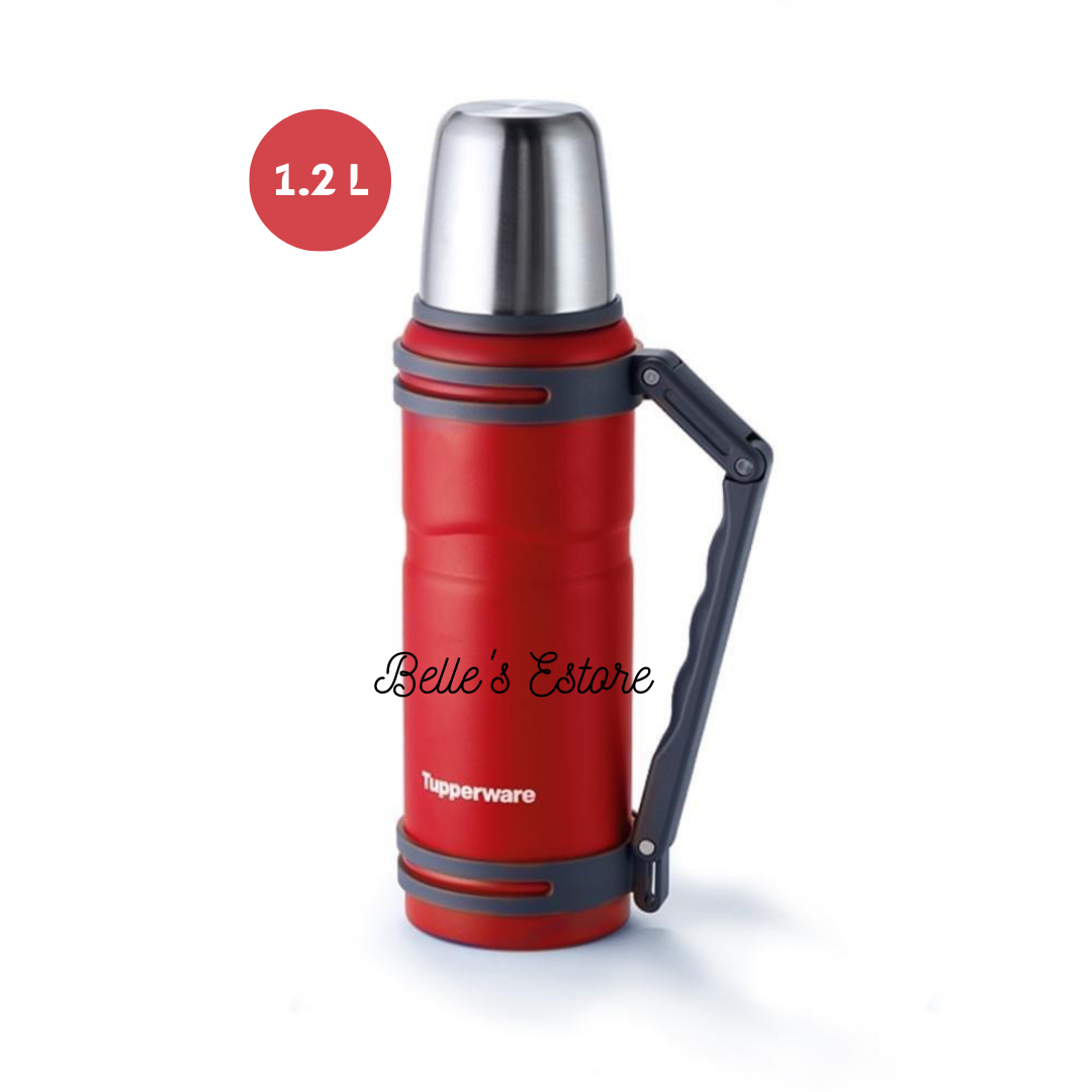 Xploris Thermal Flask 1.2L Red (Instock)