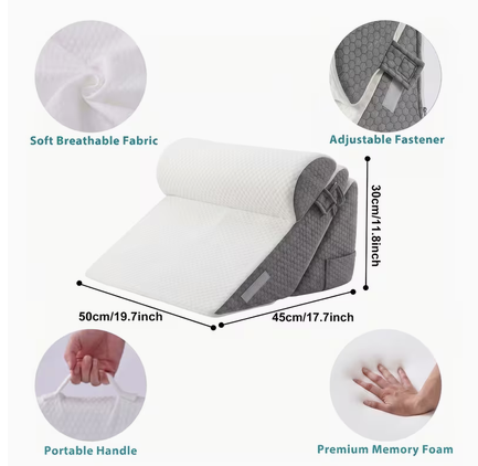 3pcs Adjustable Wedge Pillow Set (Pre-Order)