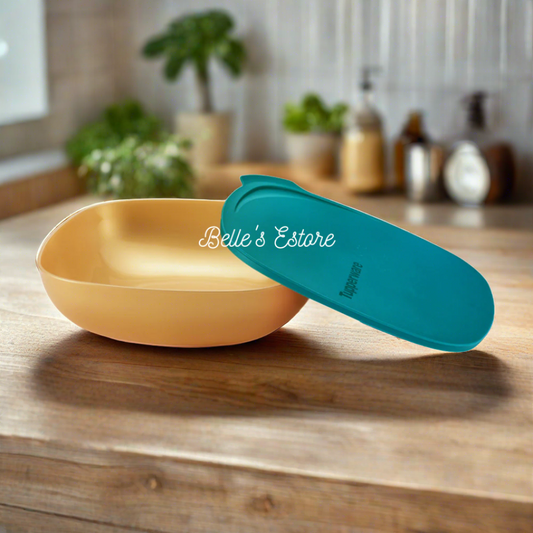 Allegra Square Bowl 2.5L Gold (Instock)