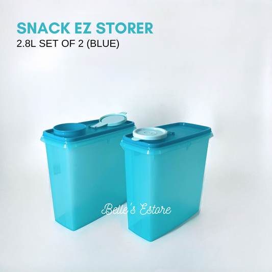 2.8L Snack EZ Storer Blue Set of 2 (Instock)