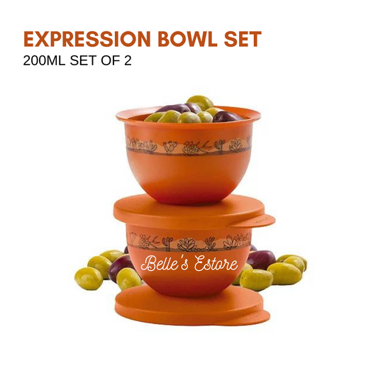 Expression Bowl Mandarin 200ml Set of 2 (Instock)