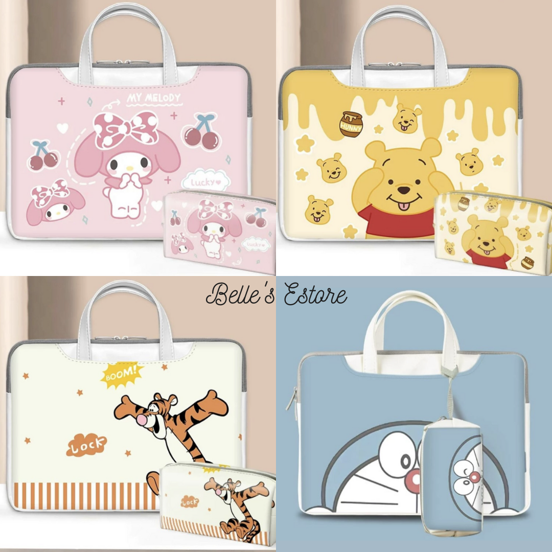 Laptop Case with Pouch Set Series 2 (Pre-Order)