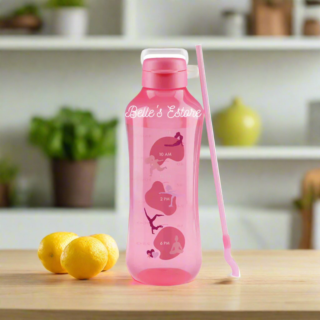 AquaVibe 2L Pink with Handle & Straw (Instock)