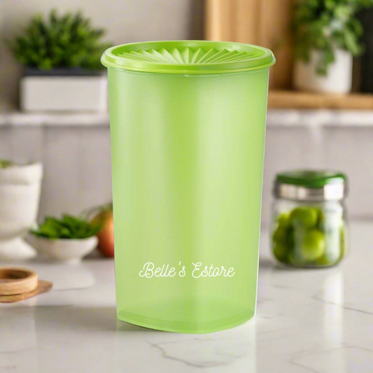 Deco Tall Canister 3.8L Green (Instock)