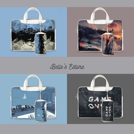 Laptop Case with Pouch Set Series 4 (Pre-Order)