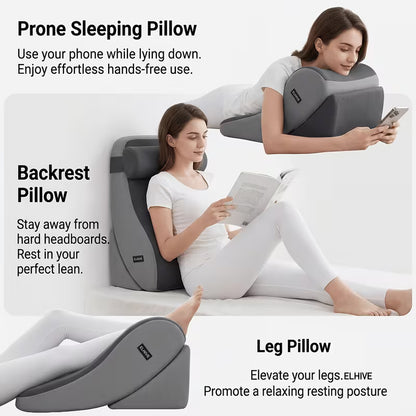 2-in-1 Reading Wedge Pillow (Pre-Order)