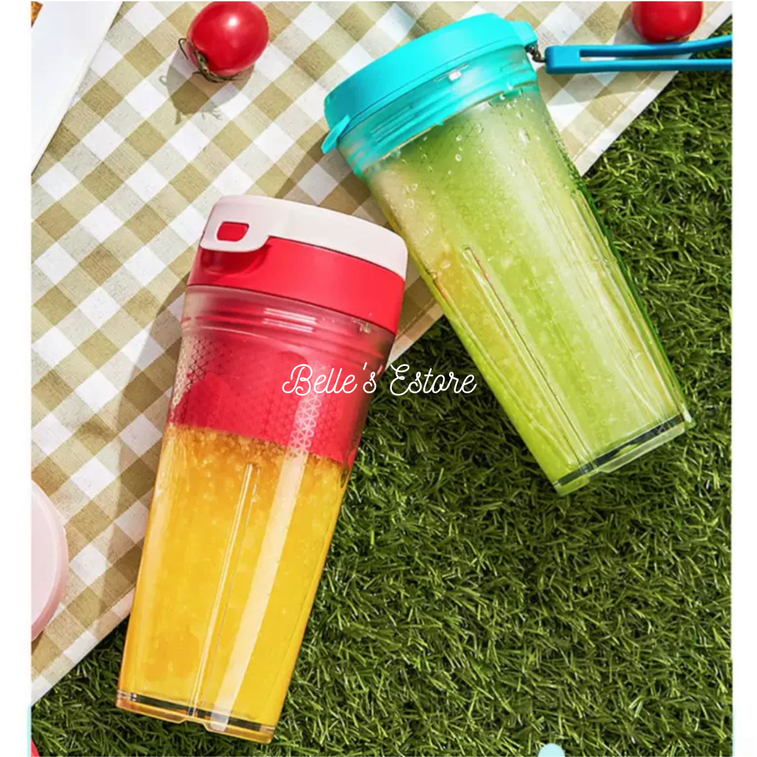 Portable Blender 350ml Pink/Blue (Pre-Order)