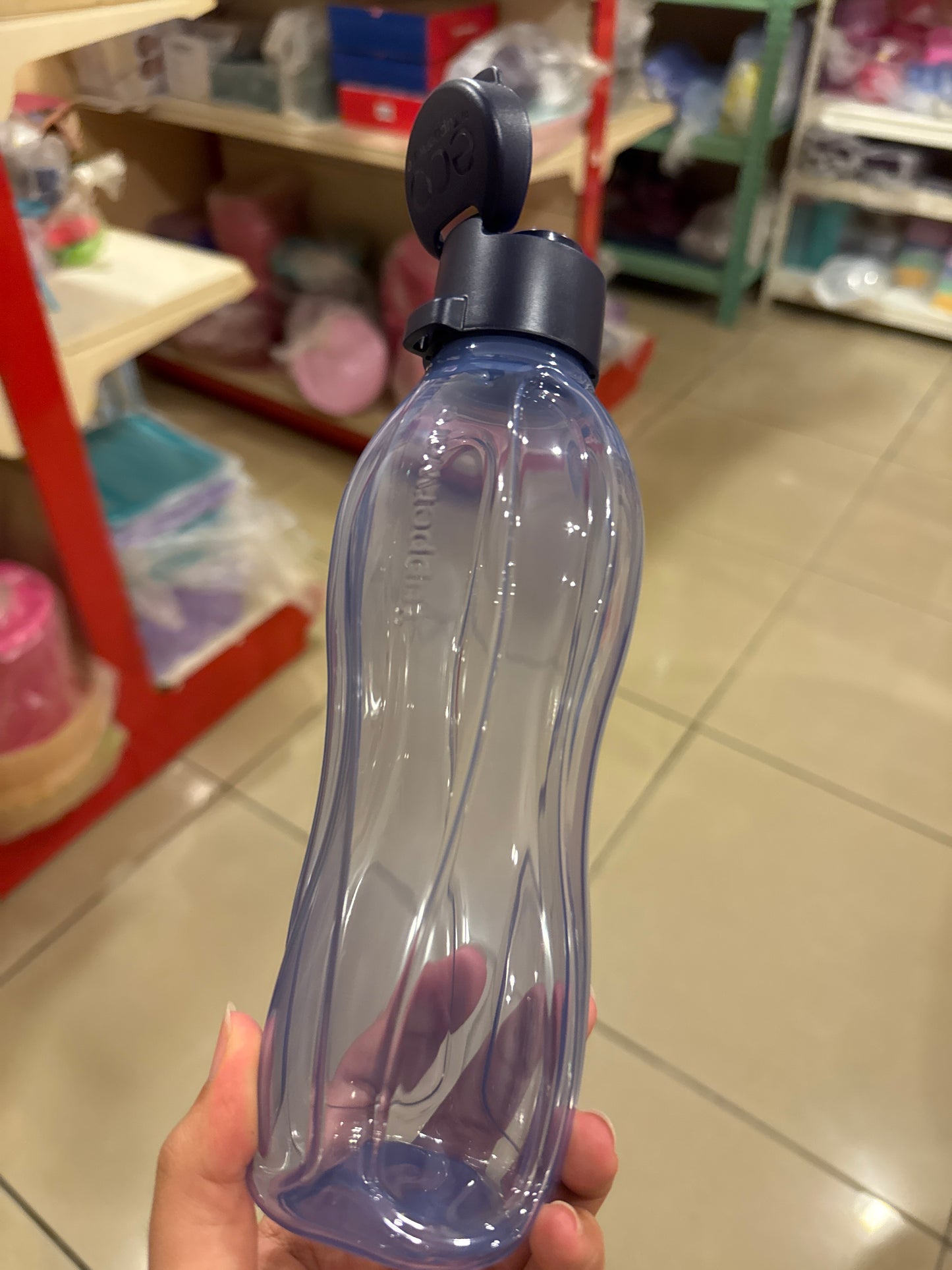 Eco Bottle Purple/pale blue/Dark blue/turquoise/navy blue 500ml Flip Cap (Instock)