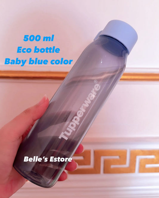 Slim Blue Eco Bottle 500ml (Instock)