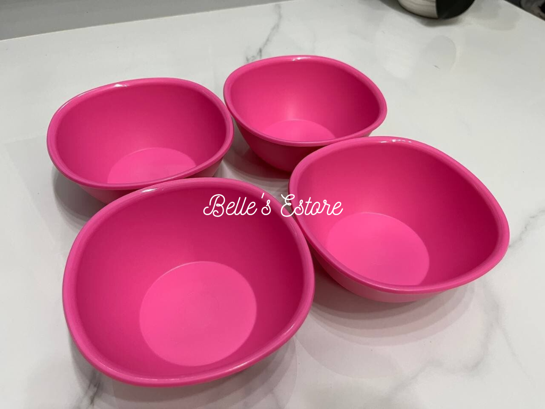 Prosperity Pink Bowls 400ml Set of 4 (Instock)