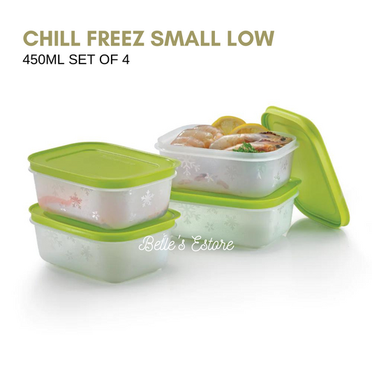 Chill Freez Small Low 450ml Set of 4 (Pre-Order)