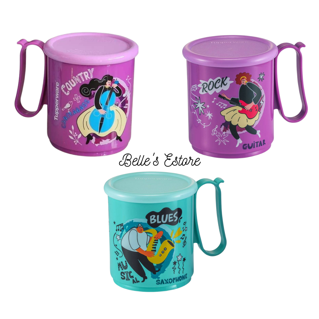 Jumbo Microwaveable Mug 500ml Purple/Blue (Instock)