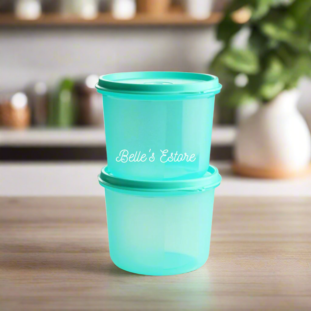 Snack N All 550ml Set of 2 Turquoise (Instock)