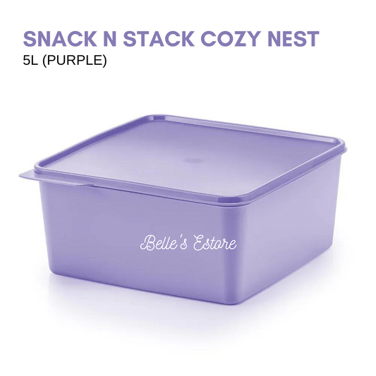 Snack N Stack Cozy Nest 5L Purple/Blue (Instock)