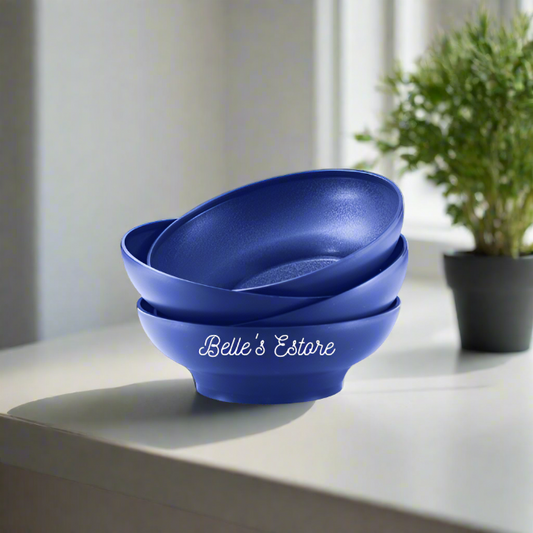 Blossom Bowls 600ml Set of 4 Royale Blue (Instock)