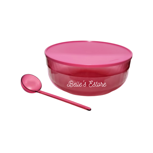 Punch Bowl with Ladle 6.0L Pink (Instock)