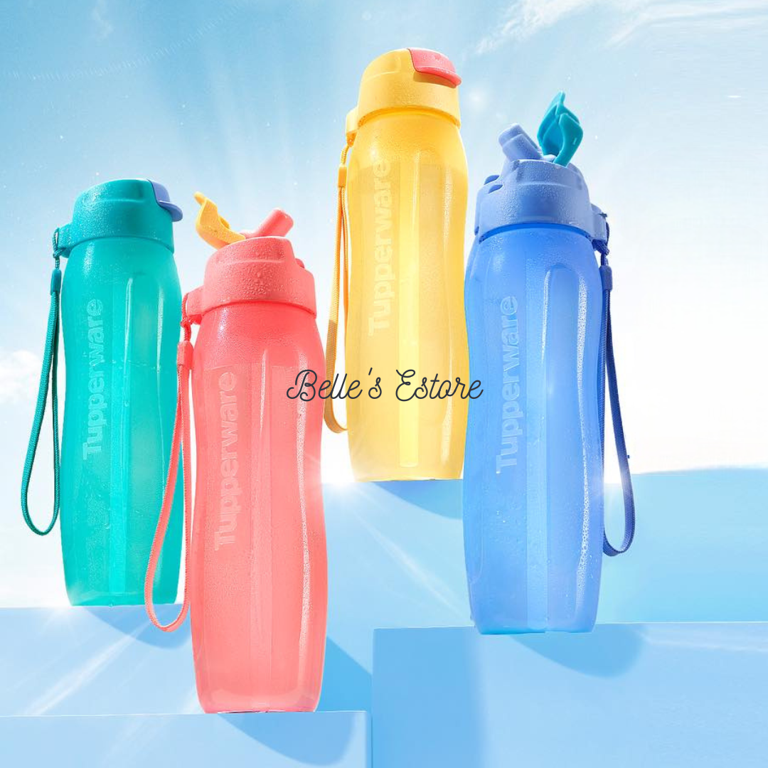 Eco Bottle 750ml with Straw (Instock)