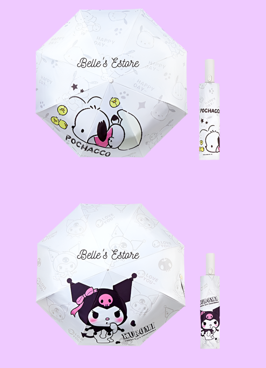 Sanrio Automatic Folding Umbrella (Pre-Order)