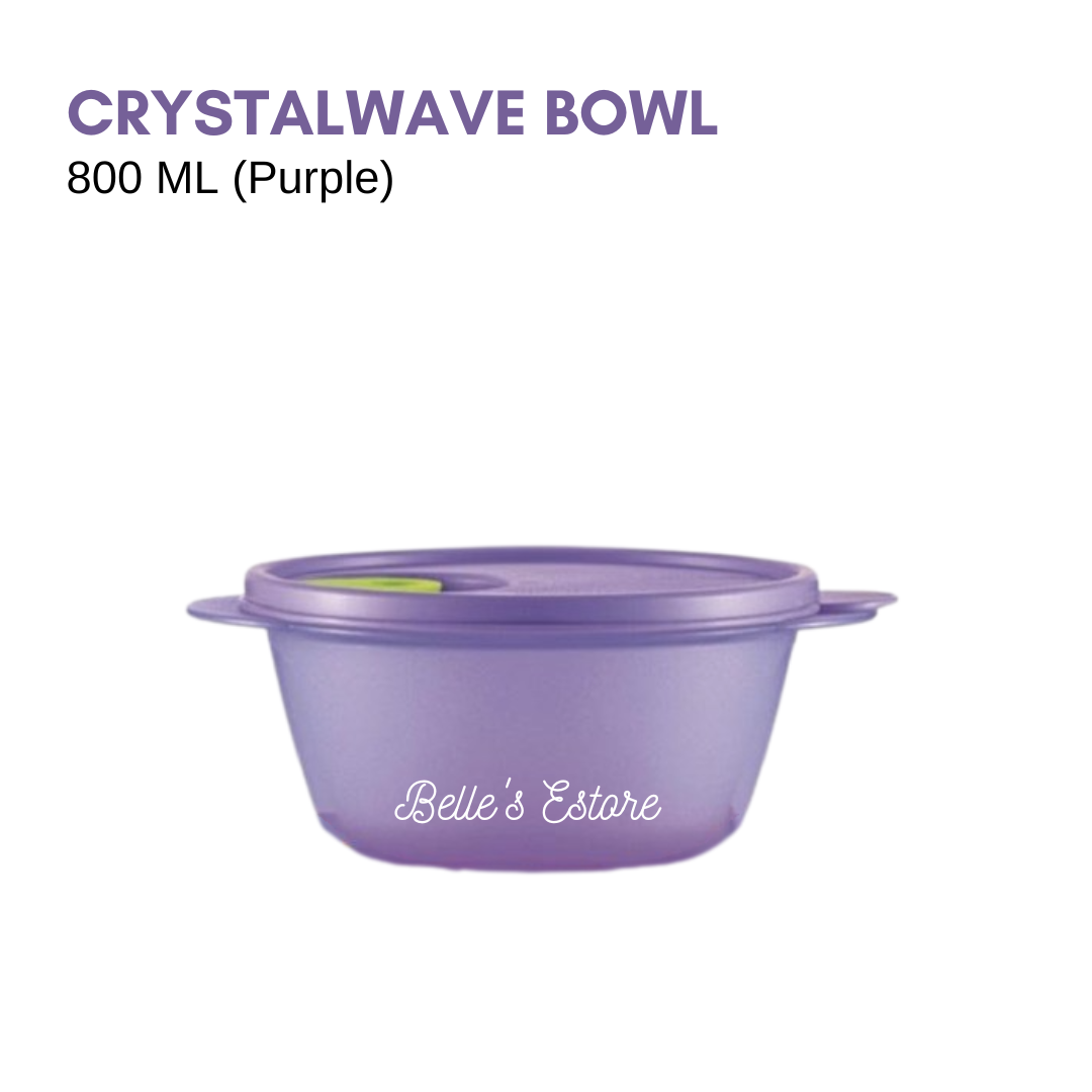 CrystalWave Bowl 800ml (Instock)