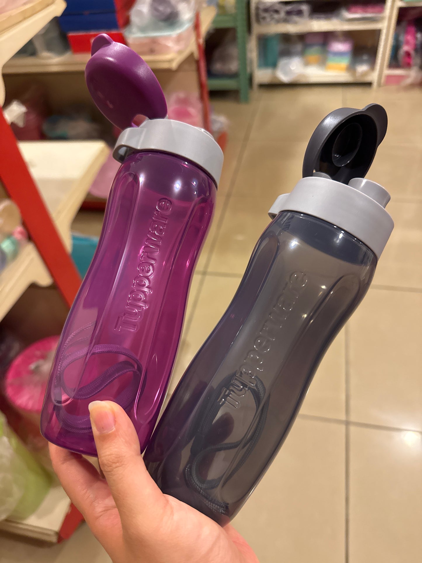 500ml Slim eco bottle with flip cap (Instock)