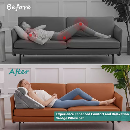 3pcs Adjustable Wedge Pillow Set (Pre-Order)