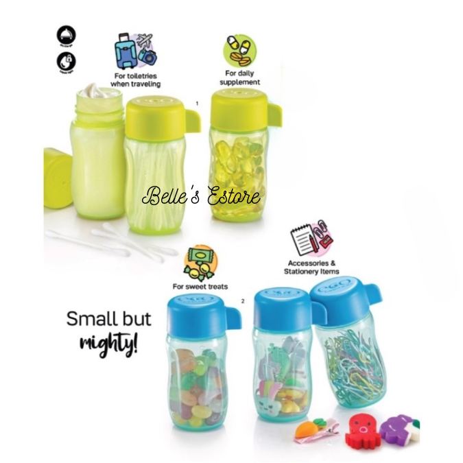 Mini Eco Bottle 90ml Set of 3 (Instock)