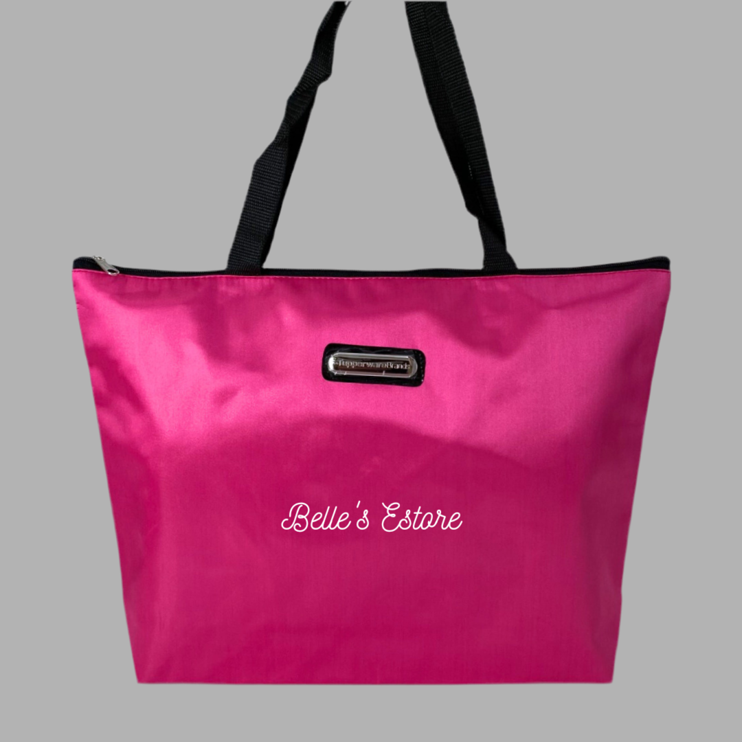 Dark Purple or Pink Tupperware Tote Bag (Instock)