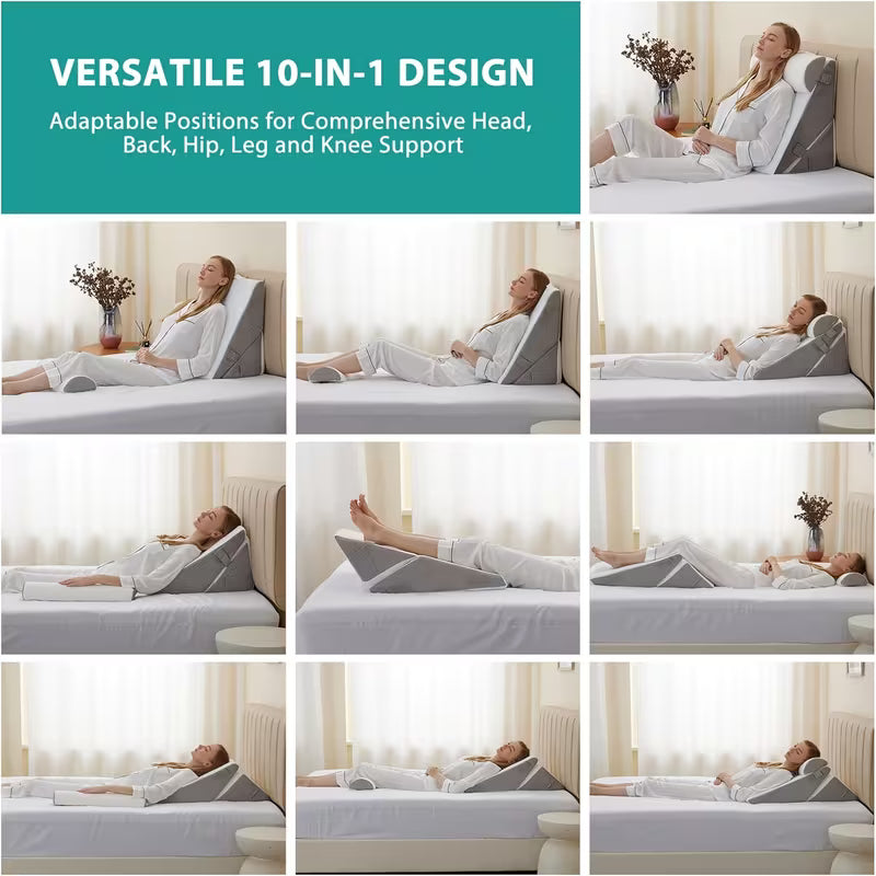 3pcs Adjustable Wedge Pillow Set (Pre-Order)