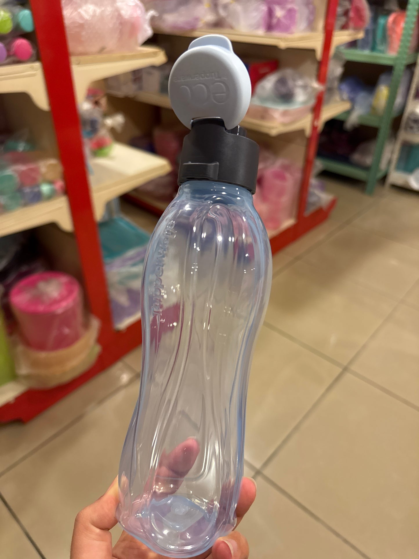 Eco Bottle Purple/pale blue/Dark blue/turquoise/navy blue 500ml Flip Cap (Instock)