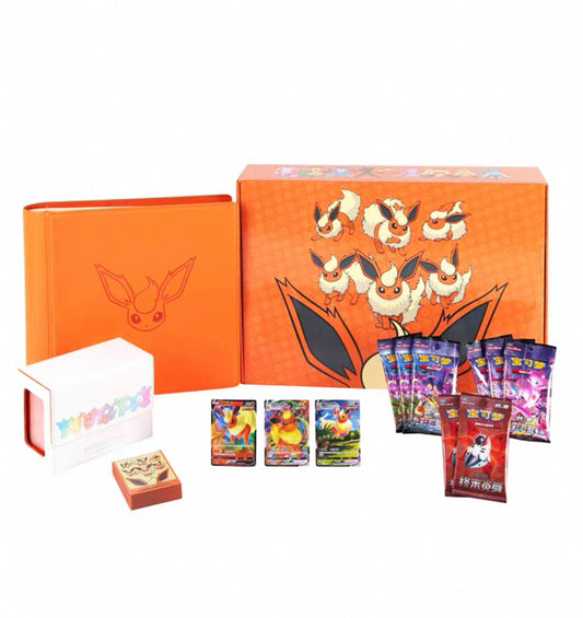 Authentic Pokémon Flareon Collector’s Gift Box (Pre-Order)