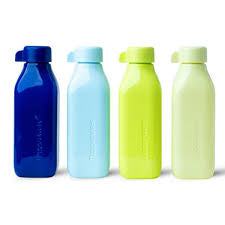 Square Eco Bottle Blue-green Series 500ml Set of 4 (Instock)