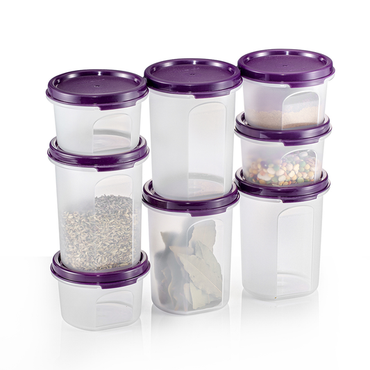 Purple modular mate round set of 8 (Instock)