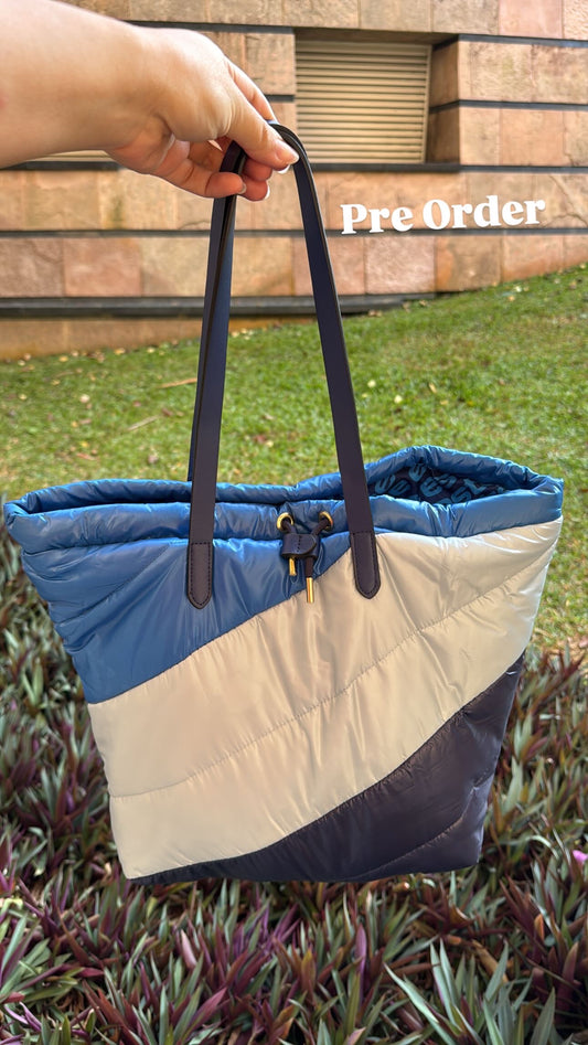 Lightweight Colorblock Tote Bag (Pre-Order)