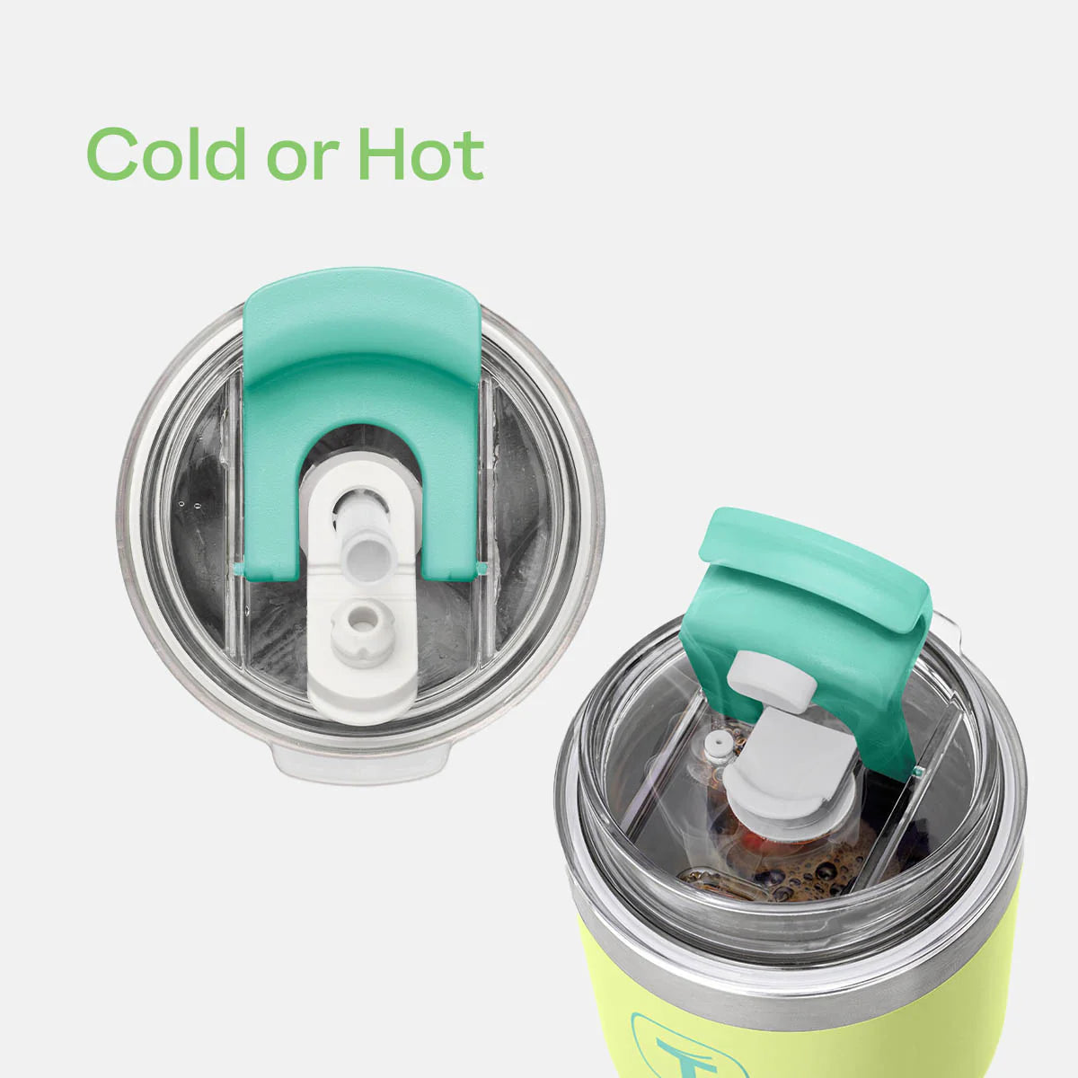 Tupperware Big T Tumbler Green/Blue 630 ml (Instock)