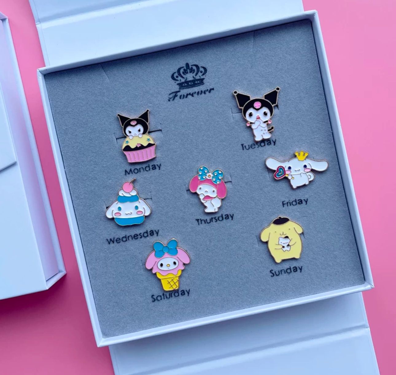 Adorable enamel pins gift box set (Pre Order)