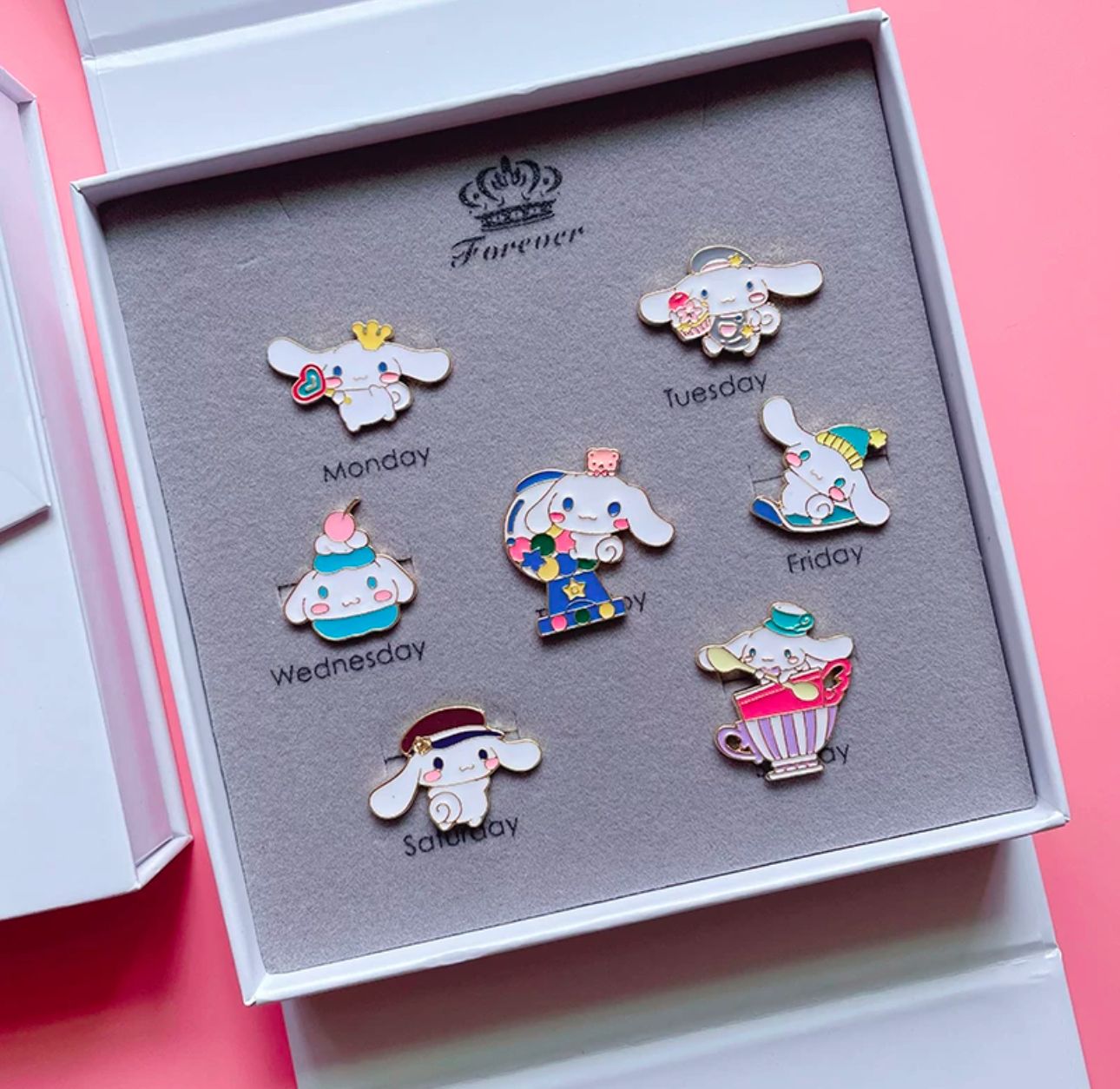 Adorable enamel pins gift box set (Pre Order)