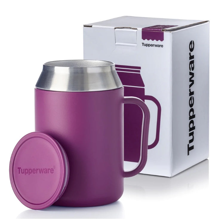 400ml Insulated Mug Purple (Instock)