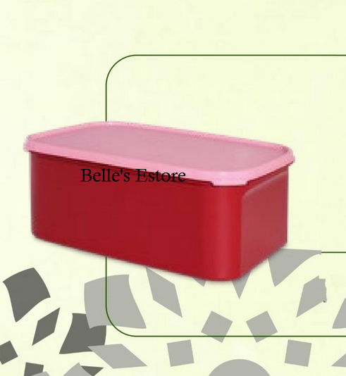 Tupperware Red Modular Mate Rectangular 4.3L (Instock)