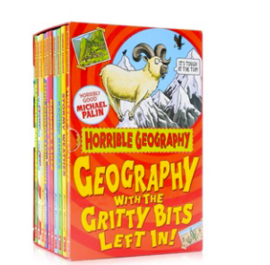 Horrible Science, History, Geography & Maths Collection Books Set (Pre-Order)