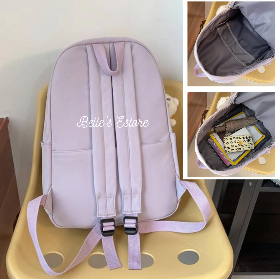 Cute Pastel Colored Backpack (Pre-Order)