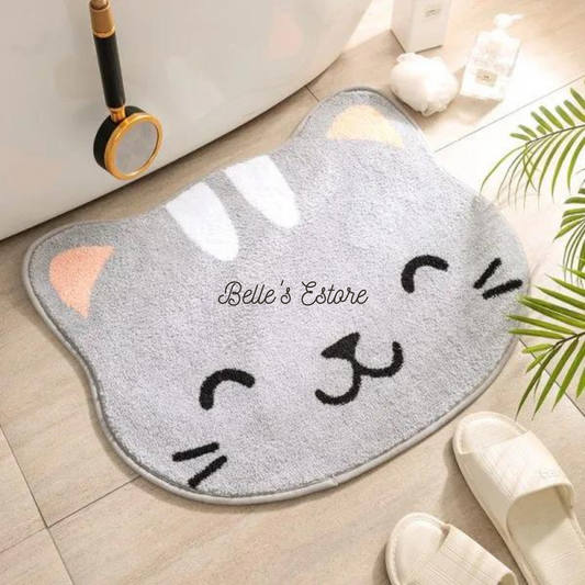 Bathroom Floor Mat Meow (Pre-Order)