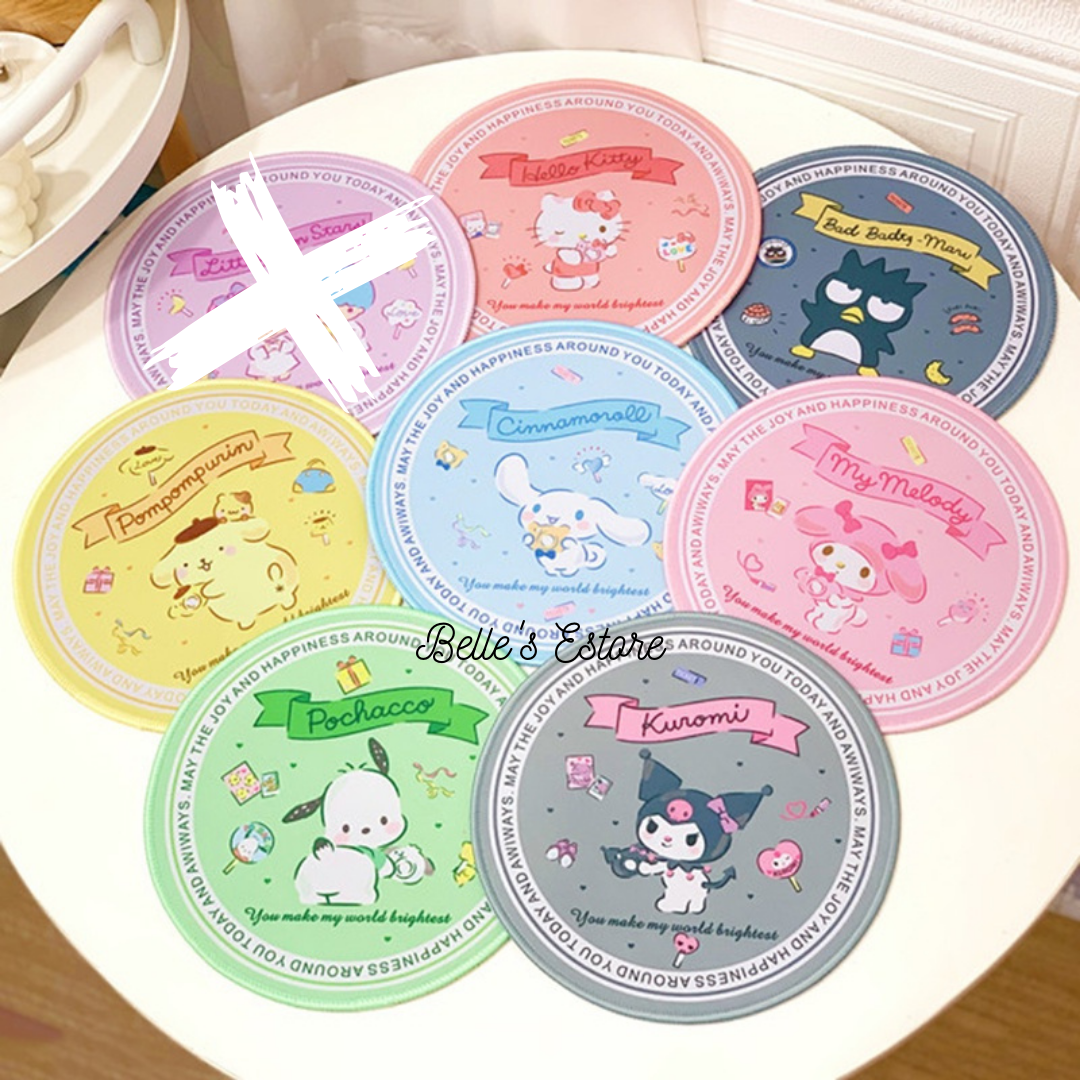 Cute Cartoon Mousepad (Pre-Order)