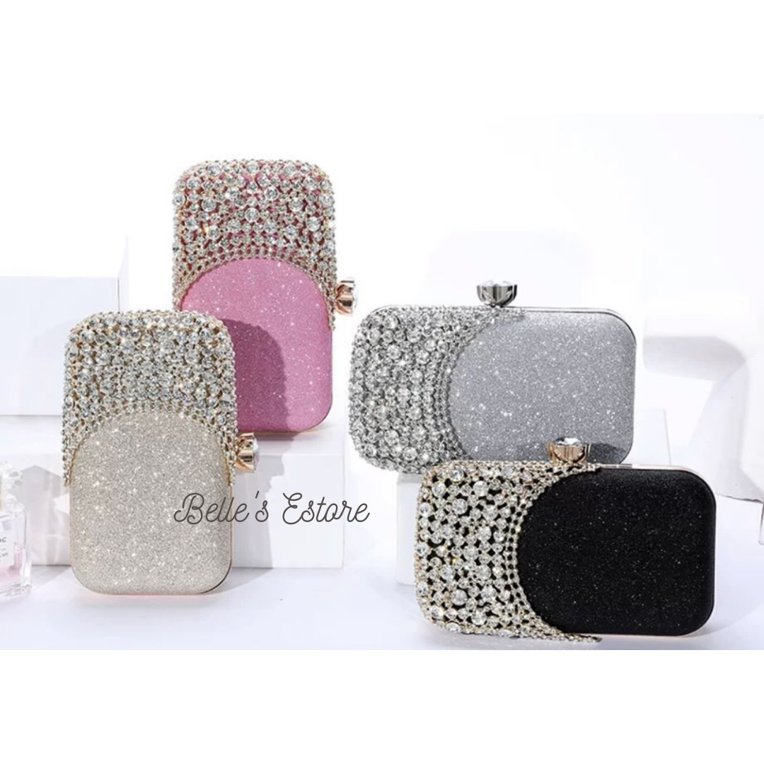 Crystal Beads Pouch with Detachable Sling (Pre-Order)